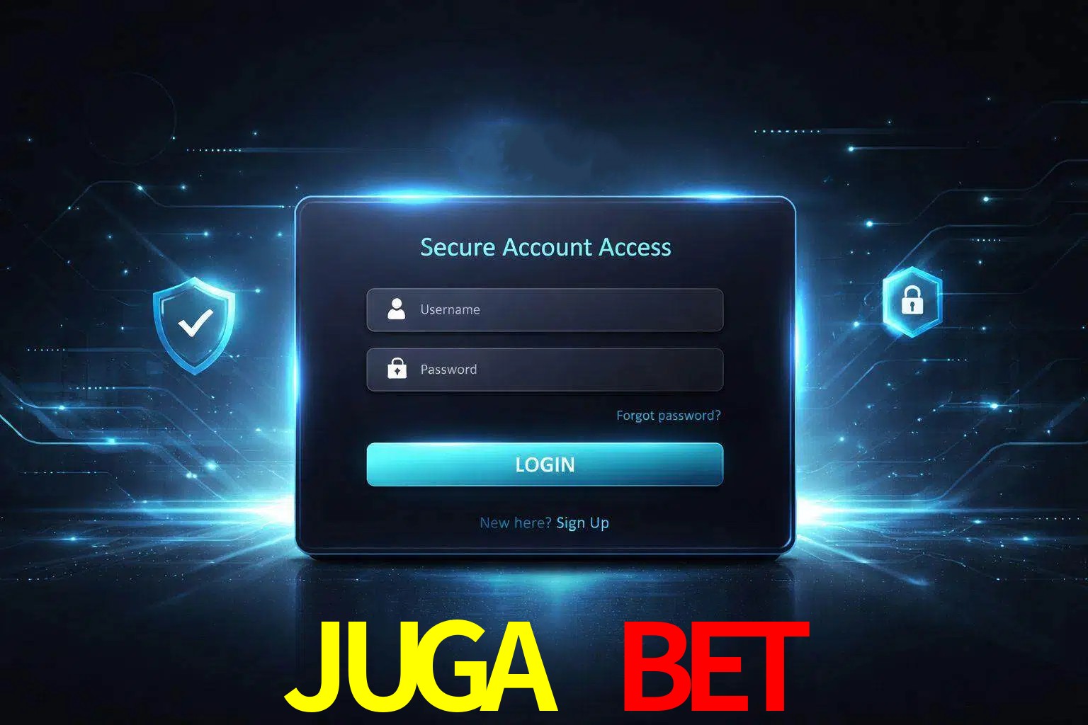 Pantalla de inicio de sesión de cuenta JUGA BET para usuarios en México