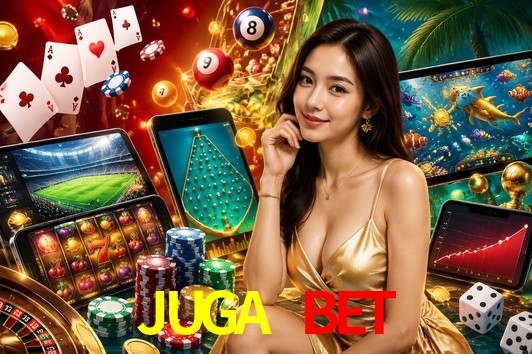 Interfaz de la app móvil JUGA BET en un smartphone moderno